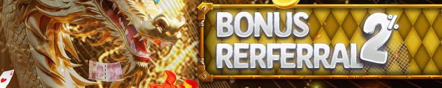 BONUS REFFERAL SEUMUR HIDUP 2%